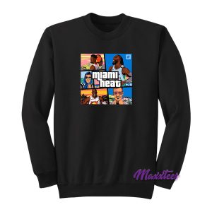 Miami Heat Grand Theft Auto Parody Sweatshirt