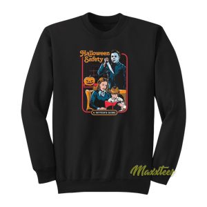 Michael Myers Halloween Safety A Sister Guide Sweatshirt 1