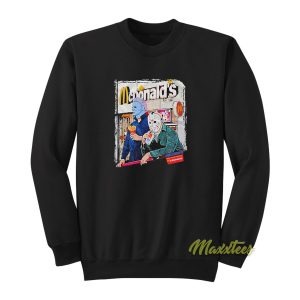 Michael Myers and Jason Voorhees McDonald Sweatshirt 1