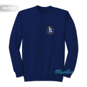 Michigan Wolverines Flag Plant Sweatshirt 2