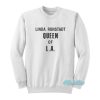Mick Jagger Linda Ronstadt Sweatshirt