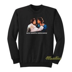 Mick Jagger and David Bowie Sweatshirt