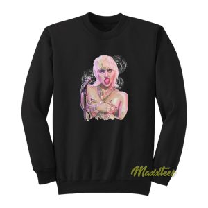 Midnight Sky Disco Miley Cyrus Sweatshirt 1