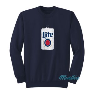 Miller Lite Beer Large Can Sweatshirt 1