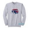 Miller Lite Beer Surfboard Van Sweatshirt