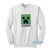 Minecraft Creeper Face Sweatshirt