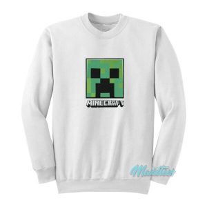 Minecraft Creeper Face Sweatshirt