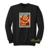Miss Minutes Loki Behave Clock Cleaned Sweatshirt
