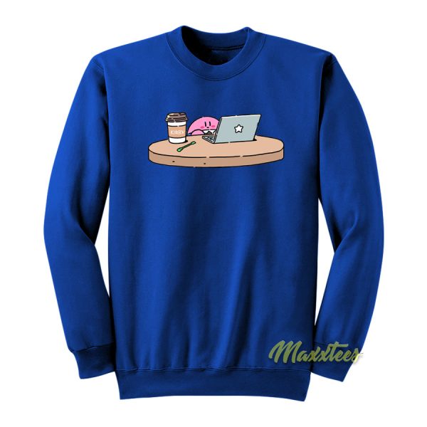 Morning Coffee For Kirby Sweatshirt