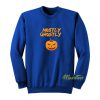 Mostly Ghostly Pumpkin Sweatshirt
