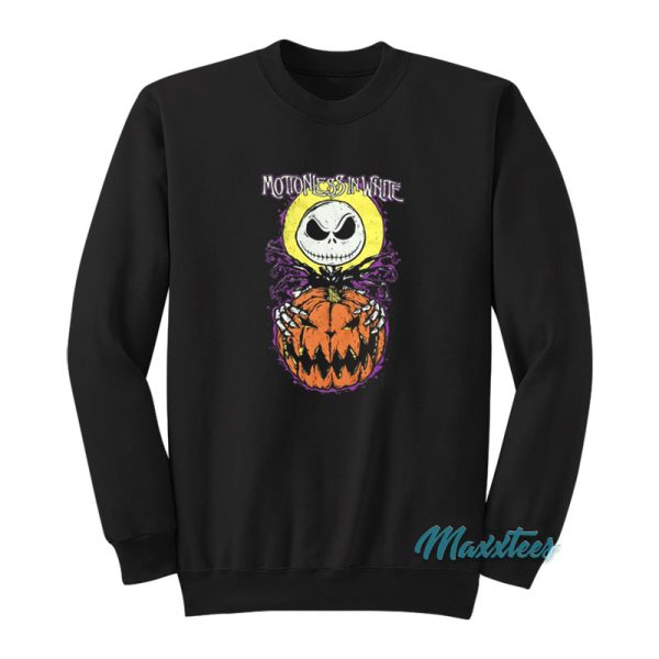 Motionless In White Jack Skellington Sweatshirt