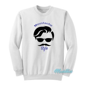 Moustache Style Sweatshirt