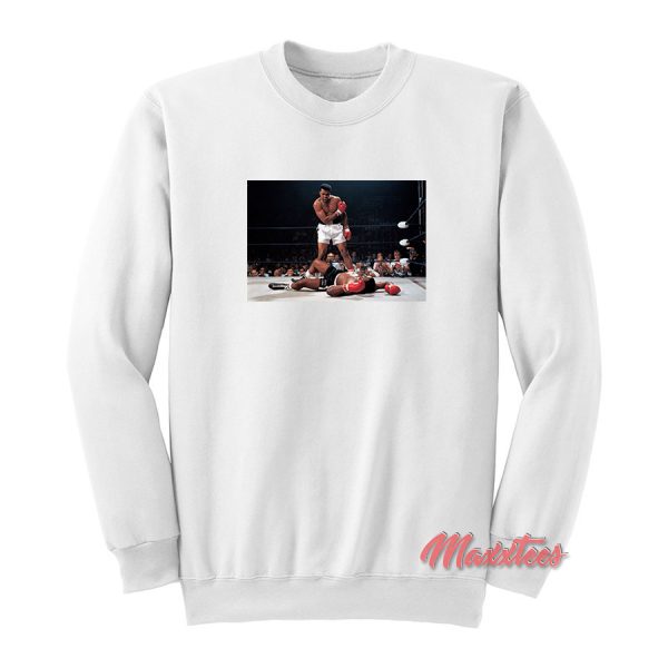 Muhammad Ali vs Sonny Liston Sweatshirt