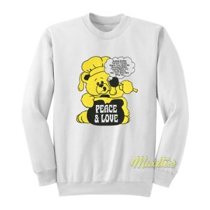 Mushroom Dream Peace and Love Sweatshirt