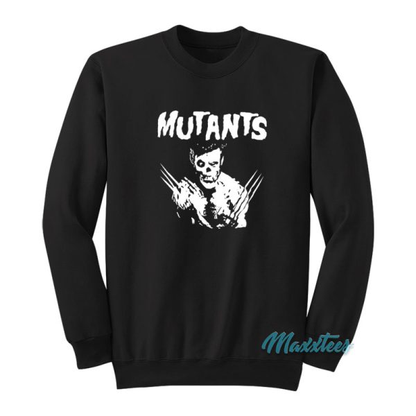 Mutants Misfits Wolverine Cm Punk Sweatshirt