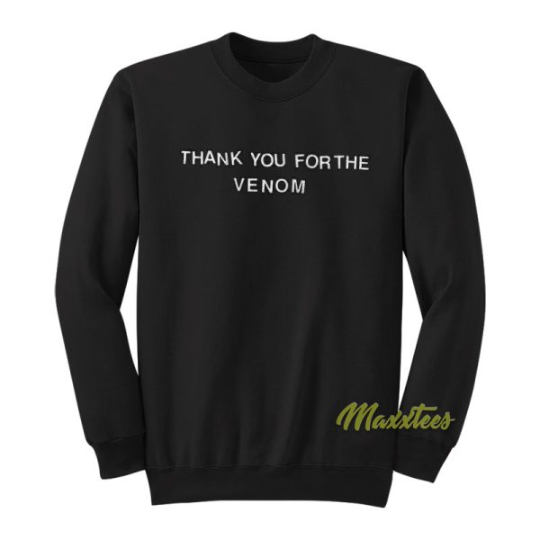 My Chemical Romance Thank You For The Venom Sweatshirt