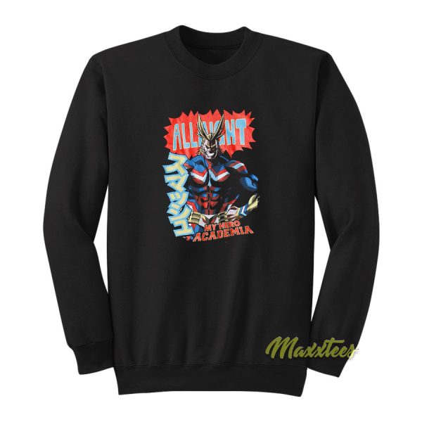 My Hero Academia All Might Sweatshirt