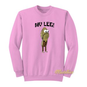 My Leg Fred The Fish Sweatshirt