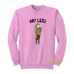 My Leg Fred The Fish Sweatshirt