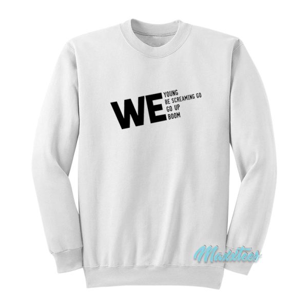 NCT Dream We Go Up We Boom Sweatshirt