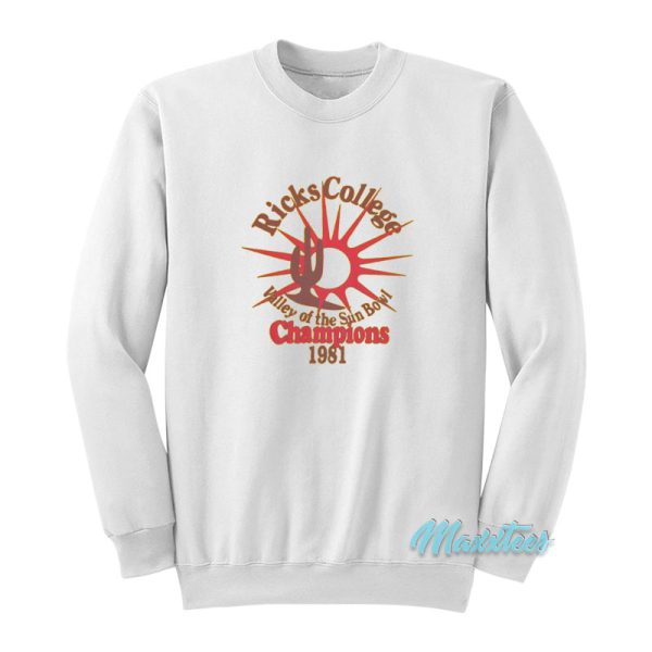 Napoleon Dynamite Ricks College Sweatshirt