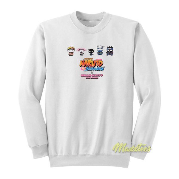 Naruto Shippuden X Hello Kitty Graphic Sweatshirt