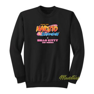 Naruto Shippuden X Hello Kitty and Friends Sweatshirt 1