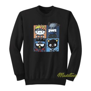 Naruto X Hello Kitty and Friends Character Sweatshirt 1