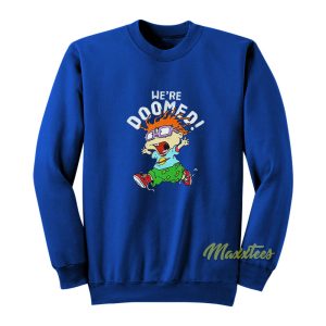 Nickelodeon Rugrats Chuckie We’re Doomed Sweatshirt