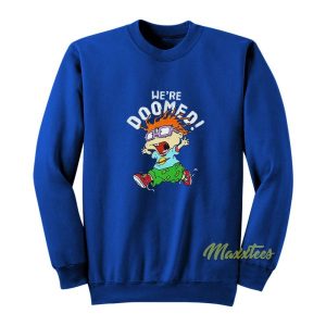 Nickelodeon Rugrats Chuckie Were Doomed Sweatshirt 2