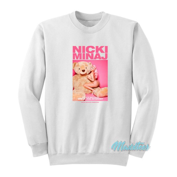 Nicki Minaj Nicki’s Birthday Break The Internet Sweatshirt