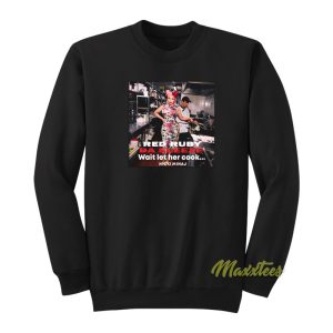 Nicki Minaj Red Ruby Da Sleeze Cook Sweatshirt 1