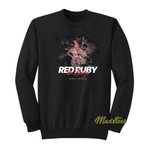 Nicki Minaj Red Ruby Da Sleeze Sweatshirt