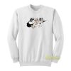 Nike Logo Luffy Gear 5 Sweatshirt