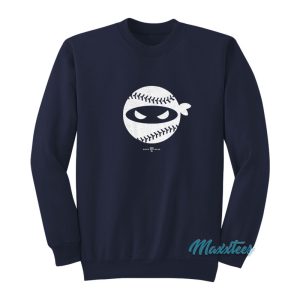 Ninja Sword Baseball Rotowear Sweatshirt 1