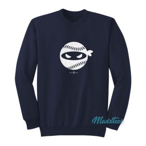 Ninja Sword Baseball Rotowear Sweatshirt 2