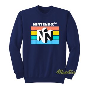 Nintendo 64 Classic Striped Sweatshirt 1