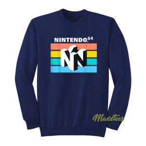 Nintendo 64 Classic Striped Sweatshirt 2