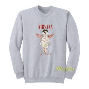 Nirvana In Utero Cartoon Sweatshirt