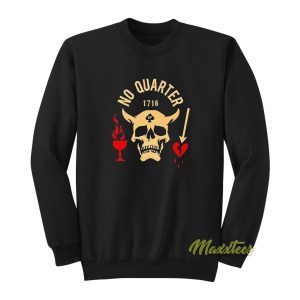 No Quarter 1718 Black Beard Sweatshirt 2