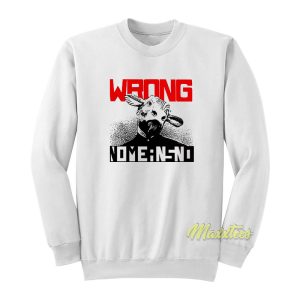 Nomeansno Wrong Sweatshirt 1