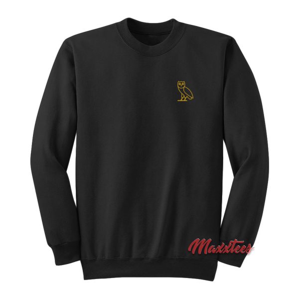 OVO Owl Small Logo Sweatshirt