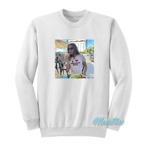 Olivia Rodrigo I Love Christian Bale Sweatshirt 1