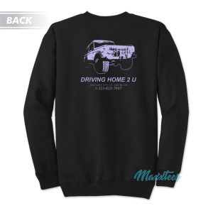 Olivia Rodrigo Sour Car Driving Home 2 U Sweatshirt 1