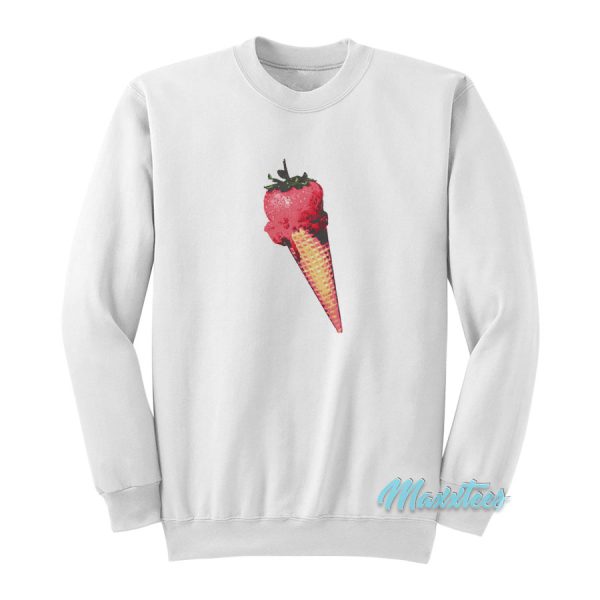 Olivia Rodrigo Strawberry Ice Cream Sweatshirt