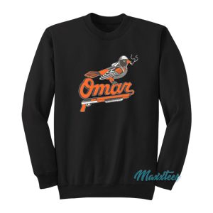 Omar The Wire Baltimore Oriole Sweatshirt 1
