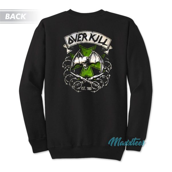 Overkill Work Electric Age Tour Sweatshirt