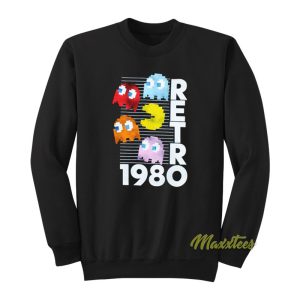 Pacman Retro 1980 Sweatshirt 1