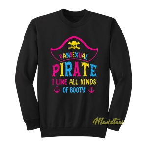 Pansexual Pride Pirate LGBTQ Sweatshirt 1