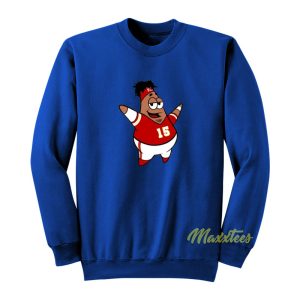 Patrick Star Mahomes Chiefs Sweatshirt 1